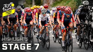 Extended Highlights 2023 Tour de France Femmes Stage 7  Cycling on NBC Sports [upl. by Kerianne]