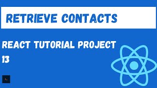 React Context API Tutorial Get data from rest API Fetching Contacts Tutorial 13 [upl. by Dikmen]