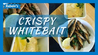 Rebelos  Whitebait Crispy Served with Lemon Saffron Mayonnaise [upl. by Hafeenah]