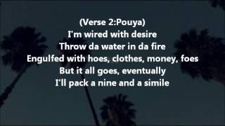 Suicidal Thoughts in the Back of a Caddilac LYRICS  POUYA [upl. by Nangatrad202]