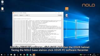 NOLO Instructions Use NOLO with OSVR to play SteamVR [upl. by Tate]