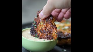 How to Make Air Fryer Cauliflower Steaks [upl. by Ettezil299]