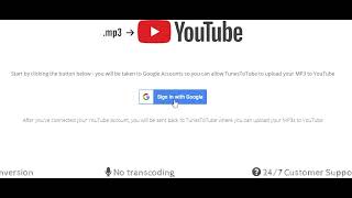 tunestotube  simple upload tutorial  how to upload an mp3 to YouTube [upl. by Ecidnak]