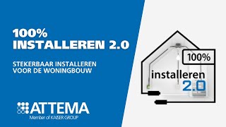 Installeren 20 Dé prefab 100 stekerbaar installatieoplossing [upl. by Eiramac]