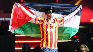 Hakim Ziyech Celebrate Galatasaray’s Turkish Title with Palestinian Flag [upl. by Ehc]