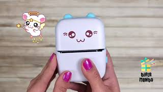 Unboxing Mini Impresora portátil Kawaii [upl. by Alleyn]