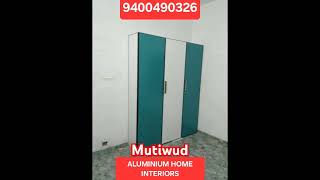 തൃശ്ശൂരിൽ BEST MODULAR KITCHEN 9400490326  HOME INTERIOR DESIGNER  LOW COST WPC  MULTIWOOD kitc [upl. by Azne]