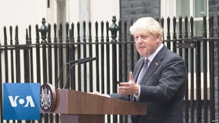 Boris Johnson Steps Down as Conservative Leader [upl. by Anayi]