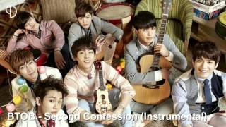 BTOB  Second Confession Instrumental [upl. by Hopfinger677]