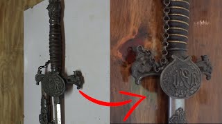 Knights of Pythias Sword Restoration [upl. by Avihs]