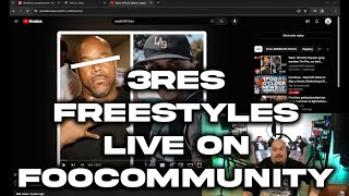 Bump or Dump  Compton 3res drops a Freestyle Live on FooCommunity News [upl. by Nahshu]