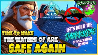 Ark Ascendent Ultimate PVE Trap Boat and Base Build  No Mods [upl. by Akived746]