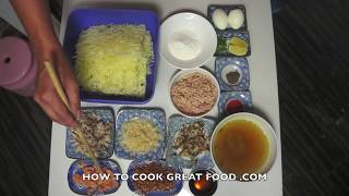 Paano magluto Pancit Palabok Recipe  Tagalog Pinoy Filipino Noodles [upl. by Rosmarin274]