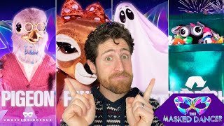 Masked Singer UK Season 4 Costumes REVEALED [upl. by Nellda]