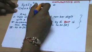 3 Vedic Mathematics Vinculum 3of3 [upl. by Aracahs]