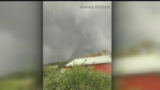 Video shows tornado in Crawford County Pa [upl. by Ardle]