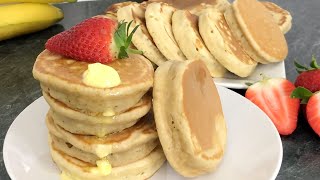 American Pancakes Recipe  How to make the best fluffy pancakes [upl. by Lehcnom]