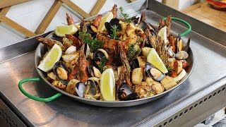 Parrillada de la mer comme une Paella [upl. by Ynetruoc]