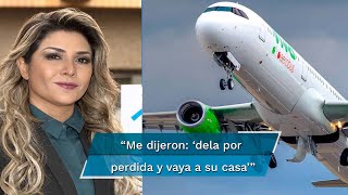 Periodista olvida bolso y cartera en vuelo de VivaAerobus “dela por perdida” le responden [upl. by Wightman593]