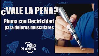 Pluma con electricidad para dolores musculares ¿Vale la pena FisioPlaneta 🌎 [upl. by Delija]