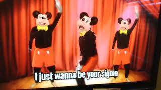 mickey mouse singing sticking out your gyatt for the rizzler [upl. by Agemo]