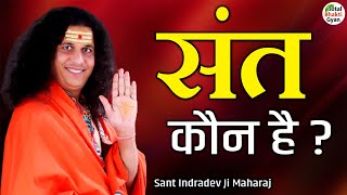 संत कौन है   Sant Indradev Ji Maharaj  Pravachan TotalbhaktiGyan [upl. by Fanya]