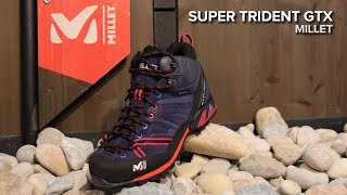 Millet  Super Trident GTX  Chaussure de randonnée  Snowleadercom [upl. by Cattima285]