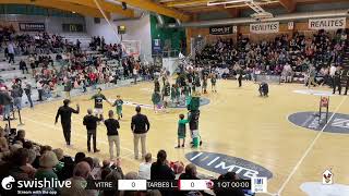 Live propulsé par lapplication Swish Live VITRE VS TARBES LOURDES [upl. by Orren]