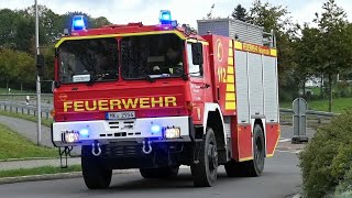 GROẞALARM durch WALDBRAND Einsatzfahrten zu Waldbrand in Meinerzhagen  Großübung [upl. by Lenahtan971]