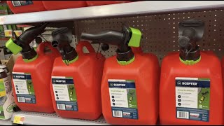 How to use Scepter Gasoline cans smart control spout [upl. by Nautna]