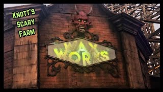 WAX WORKS at Knotts Scary Farm [upl. by Egief]