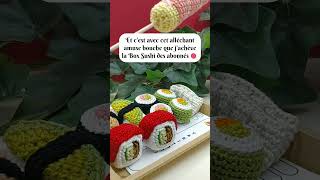 FINAL  LA BOX SUSHI DES ABOS 🧀 YAKITORI crochetfood yakitori crocheting [upl. by Eiramassenav223]