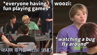 svt’s woozi being an actual mood for like an entire 8 mins and 24 secs straight [upl. by Bosson]