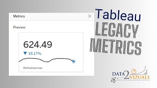 Tableau Legacy Metrics [upl. by Aehta]