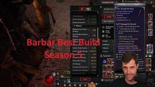 Diablo 4 Die stärkste Skillung für den Barbaren in Season 5 Wirbelwind [upl. by Essilec]