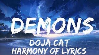 Doja Cat  Demons Lyrics  25mins  Feeling your music [upl. by Hamachi]