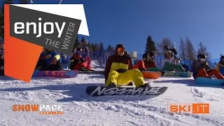 Marilleva Snowpark nella Skiarea Campiglio Dolomiti di Brenta in Val di Sole [upl. by Travis727]