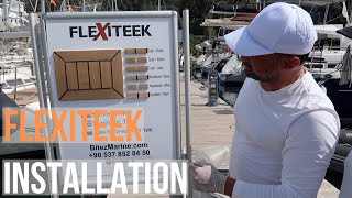 Fountaine Pajot Elba 45 Flexiteek Installation [upl. by Other]