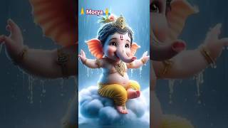 Ganpati bappa morya 🙏🙏 short shorts youtubeshorts viralshort [upl. by Nealson]