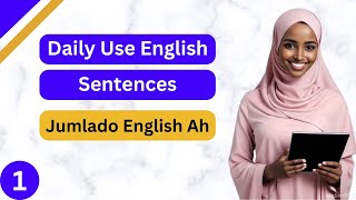 English Sentences 1  Barashada Luuqada English ka [upl. by Malloy]