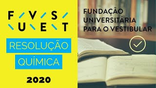 FUVEST 2020 Questão 6  Prova V [upl. by Nyrtak289]