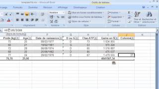 Excel 2007 tutoriel 10  Notion de référence relative et absolue [upl. by Annirok378]