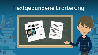 Textgebundene Erörterung einfach erklärt  Tipps amp Tricks [upl. by Noby199]