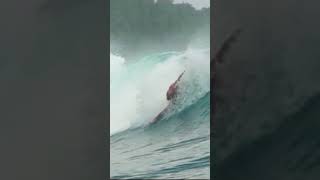 BODYSURFING MENTAWAI PART1  Gilou  SUBSCRIBE  bodysurf bodysurfing surf waves beach ocean [upl. by Kazmirci]