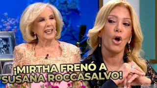 Roccasalvo se auto invitó a los tés que hace Mirtha y La Chiqui reaccionó quotEs un círculo cerradoquot [upl. by Elimay]