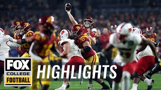 No 15 Louisville Cardinals vs USC Trojans Highlights  CFB on FOX [upl. by Dnar749]