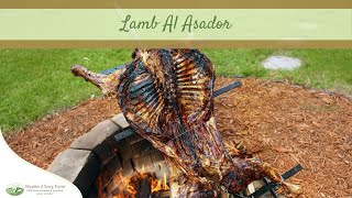 Roast a Whole Lamb Asado Style in Your Backyard [upl. by Artemas307]