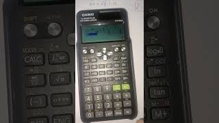 Solve simultaneous equations by using scientific calculator fx991ES PLUS [upl. by Oryaj845]