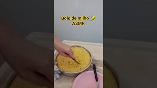 ASMR  Bolo de milho verdadeiro Asmr asmrsounds asmrfood bolodemilho [upl. by Aiden]