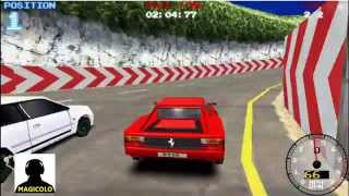 Y8 Super Drift 2 gameplay with Ferrari Testarossa [upl. by Arema717]